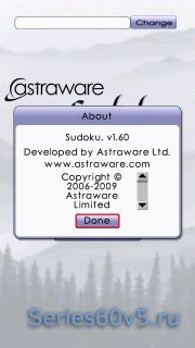 Astraware Sudoku v1.60